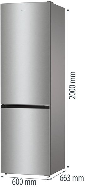 Refrigerator GORENJE NRC620BSXL4 ...