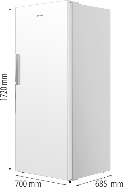 Upright Freezer GORENJE FNC717DAW5 ...