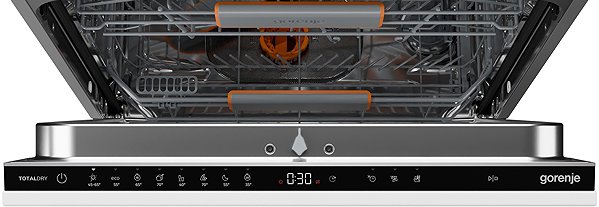 GORENJE GV663B66 built-in dishwasher.