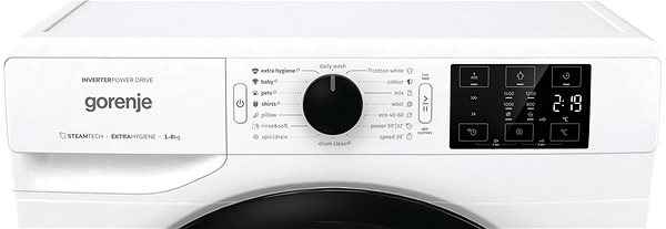 Steam Washing Machine GORENJE WNEI84BS SteamTech Features/technology