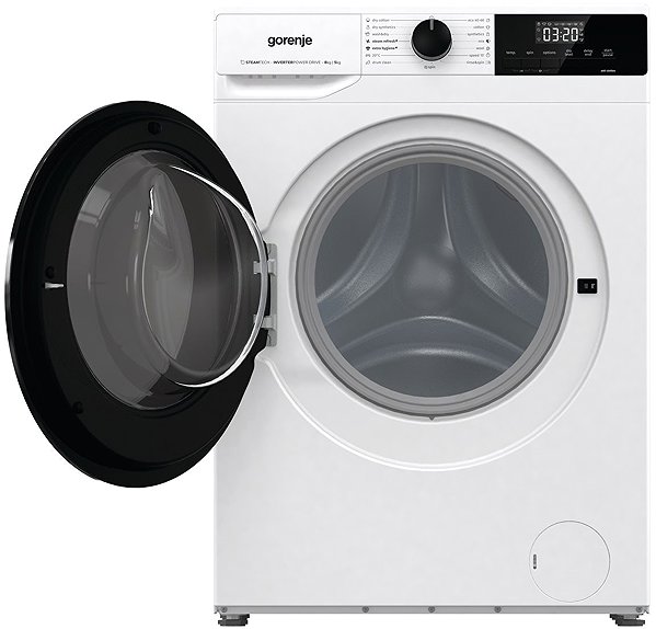 Washer Dryer GORENJE WD2A854ADS SteamTech Screen