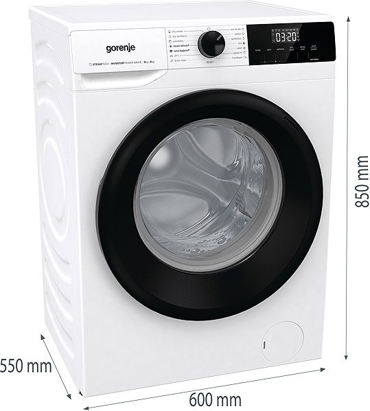 Steam Washing Machine with Dryer GORENJE W1D2A964ADS ...
