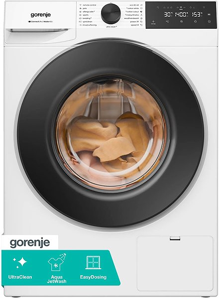 Slim steam washing machine GORENJE WG4S84A2 Ultra Clean ...