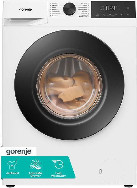 Steam Washing Machine with Dryer GORENJE WDG2P1174A2D2 ...