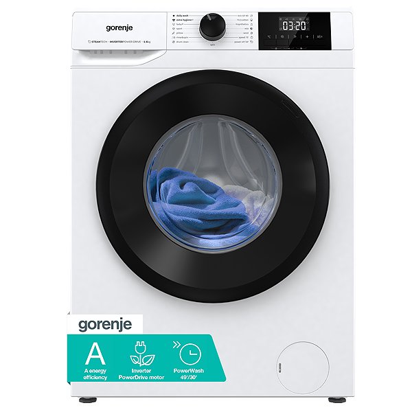 Slim steam washing machine GORENJE W3NGPI61SAS ...
