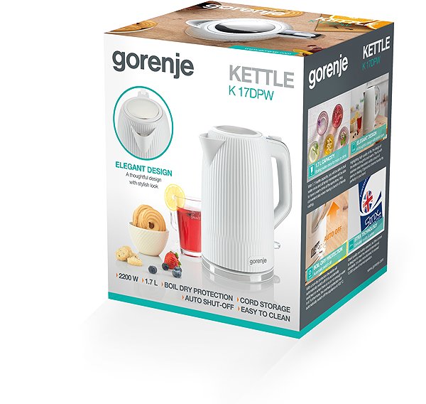 Vízforraló Gorenje K17DPW Csomagolás/doboz