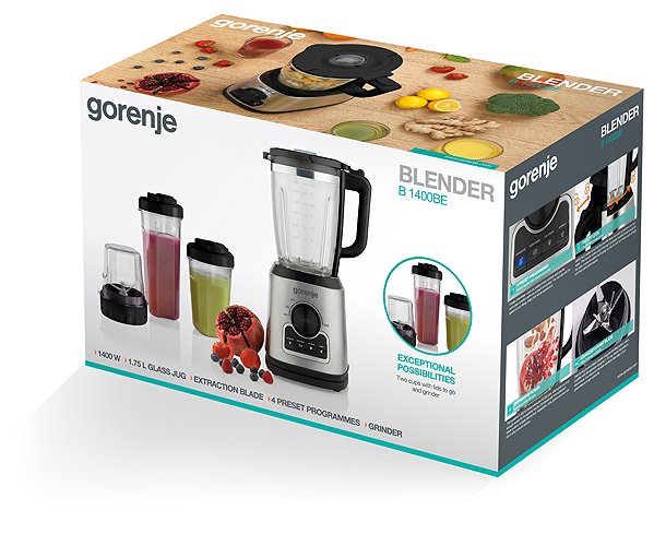 Countertop Blender Gorenje B1400BE Packaging/box