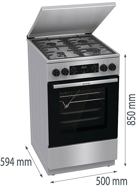 GORENJE GKS5C71XF cooker.