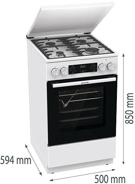 GORENJE GKS5C72WF cooker.