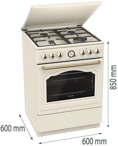 GORENJE GKS6C71CLI cooker.