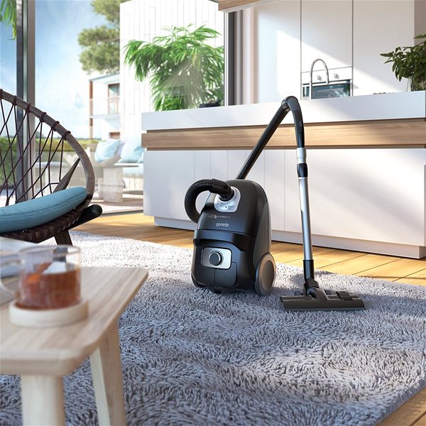 Bagged Vacuum Cleaner Gorenje VCEA28GLBK Lifestyle
