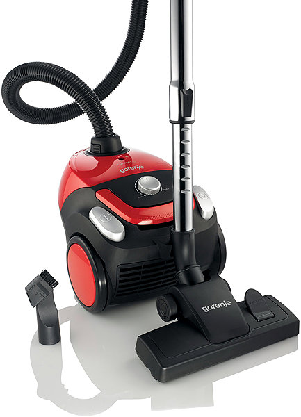 Gorenje VCEB11CXRII bagged vacuum cleaner.
