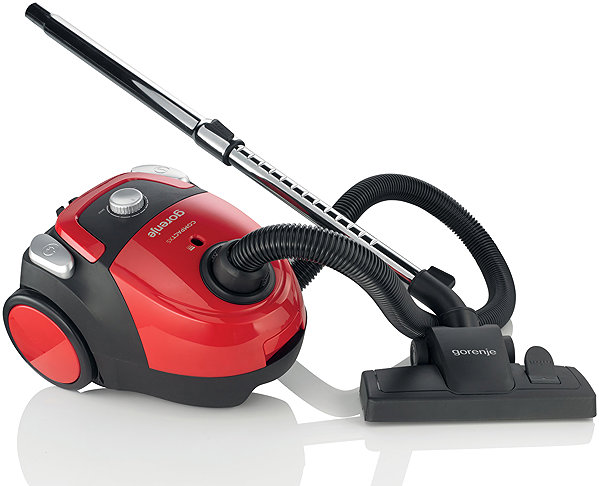Gorenje VCEB11CXRII bagged vacuum cleaner.