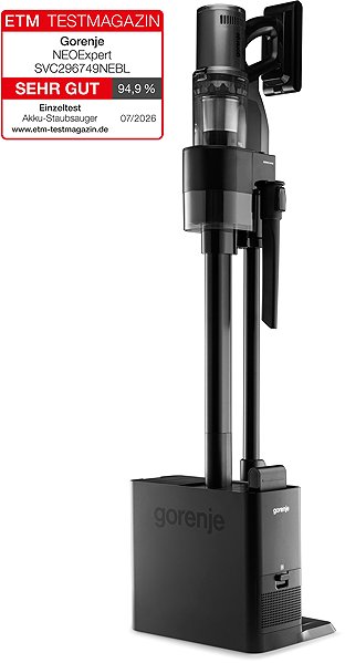 Upright Vacuum Cleaner GORENJE SVC296749NEBL NEO Expert ...