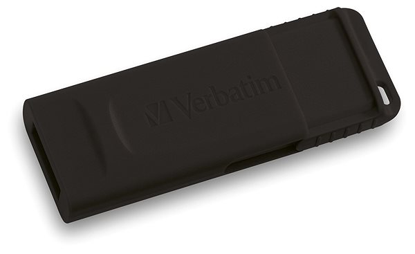 USB Stick Verbatim Store 'n' Go Slider 16GB schwarz Seitlicher Anblick