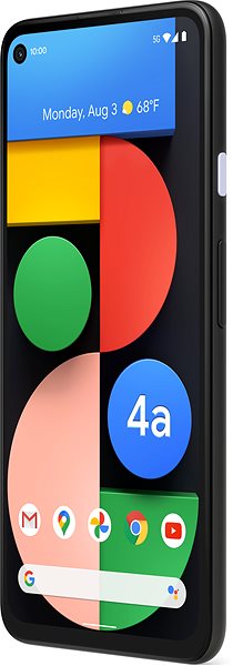 Mobiltelefon Google Pixel 4a 5G fekete Lifestyle
