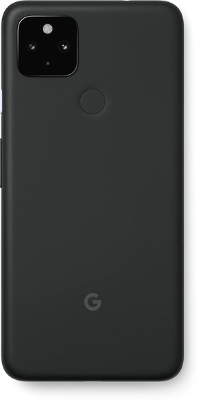Mobiltelefon Google Pixel 4a 5G fekete Hátoldal