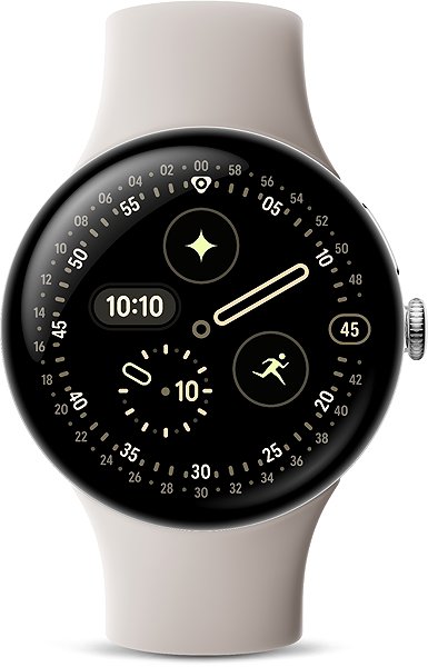 Smart Watch Google Pixel Watch 4 45mm Porcelain/Silver ...