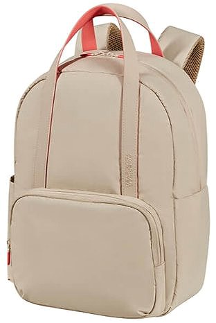 Laptop Backpack American Tourister Puffypop Laptop Backpack M 15.6” Beige ...