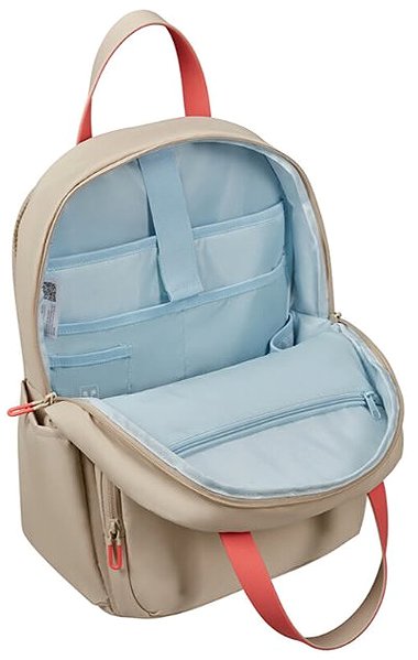 Laptop Backpack American Tourister Puffypop Laptop Backpack M 15.6” Beige ...