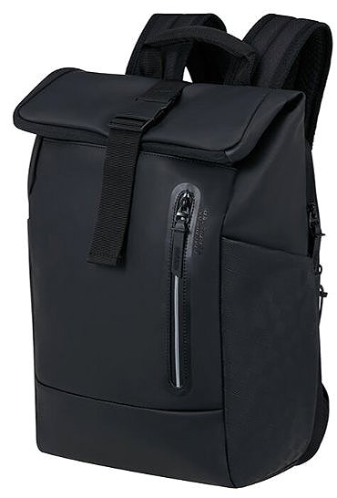 Laptop Backpack American Tourister Urban Tide Rolltop Laptop BP 14” Black ...