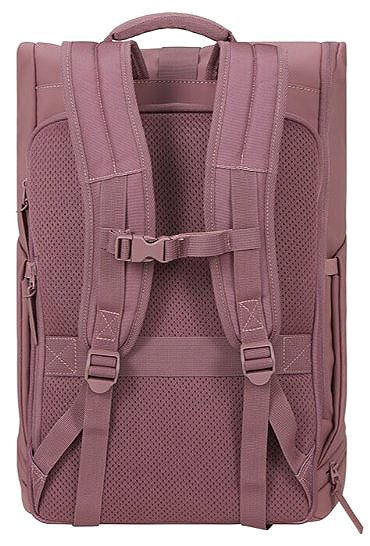 Laptop Backpack American Tourister Urban Tide Rolltop Laptop BP 15.6” Galactic Mauve ...