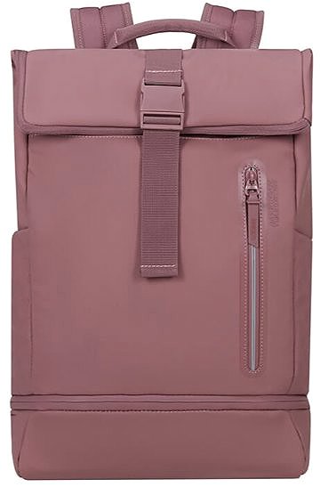 Laptop-Rucksack American Tourister Urban Tide Rolltop Laptop BP 15.6” Galactic Mauve ...
