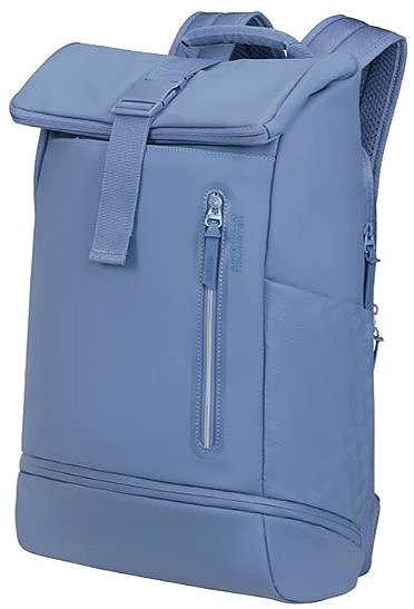 Laptop Backpack American Tourister Urban Tide Rolltop Laptop BP 15.6” Storm Blue ...
