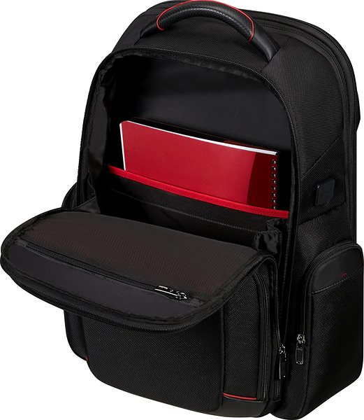 Laptop hátizsák Samsonite PRO-DLX 6 Laptop Backpack/WH 17,3