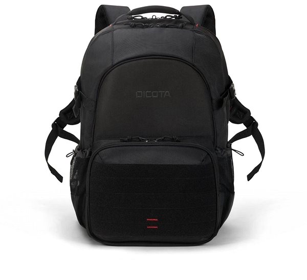 Laptop hátizsák Dicota Backpack Hero Esports 15“- 17,3“ fekete Képernyő