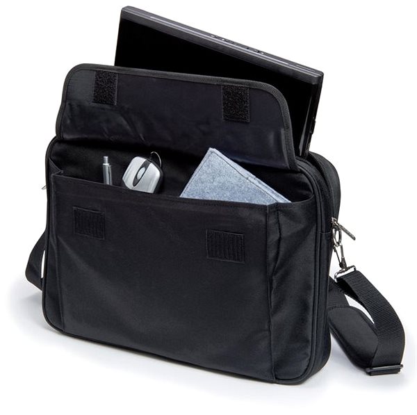 Taška na notebook Dicota Value Toploading Kit čierna Vlastnosti/technológia