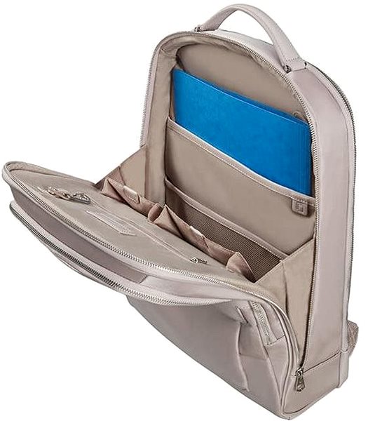 Laptop Backpack Samsonite Zalia 2.0 Backpack 15.6“ Stone Grey Features/technology