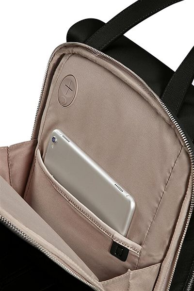 Laptop Backpack Samsonite Zalia 2.0 Backpack W/Flap 14.1“ Black Features/technology 2