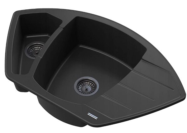 Granite Sink GRANISIL Zamora 910.10R Nero ...