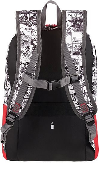 Laptop Backpack American Tourister Urban Groove Disney M 15.6“ Cosmic Red Back page