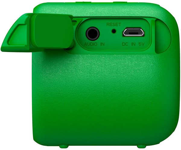 Bluetooth hangszóró Sony SRS-XB01 zöld Csatlakozási lehetőségek (portok)