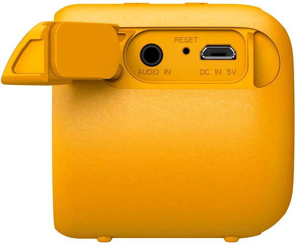 Bluetooth hangszóró Sony SRS-XB01 sárga Csatlakozási lehetőségek (portok)