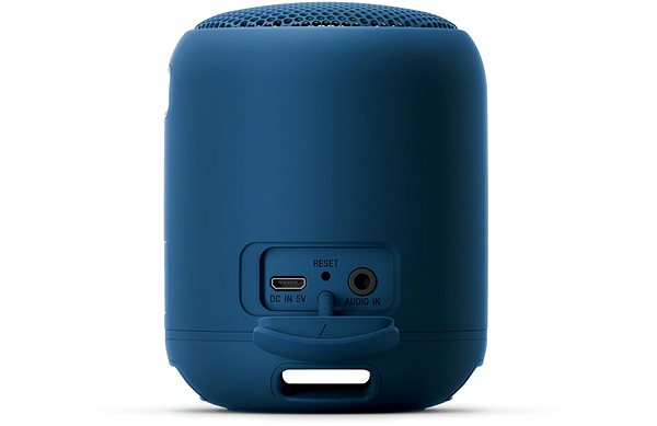 Bluetooth-Lautsprecher Sony SRS-XB12 blau Anschlussmöglichkeiten (Ports)