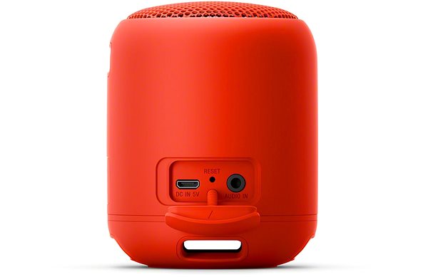 Bluetooth-Lautsprecher Sony SRS-XB12 rot Anschlussmöglichkeiten (Ports)