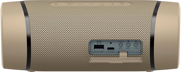 Bluetooth-Lautsprecher Sony SRS-XB33 grau Anschlussmöglichkeiten (Ports)