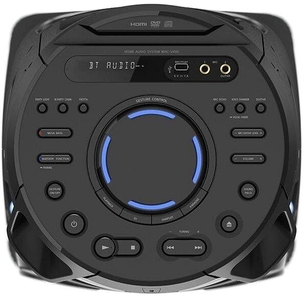 Bluetooth-Lautsprecher Sony MHC-V43D Mermale/Technologie