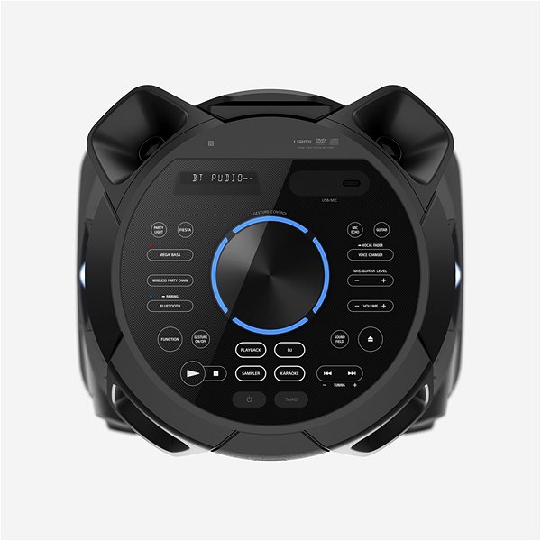 Bluetooth hangszóró Sony MHC-V83D, fekete Jellemzők/technológia