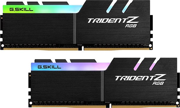 RAM memória G.SKILL 64GB KIT DDR4 3200MHz CL16 Trident Z RGB Képernyő