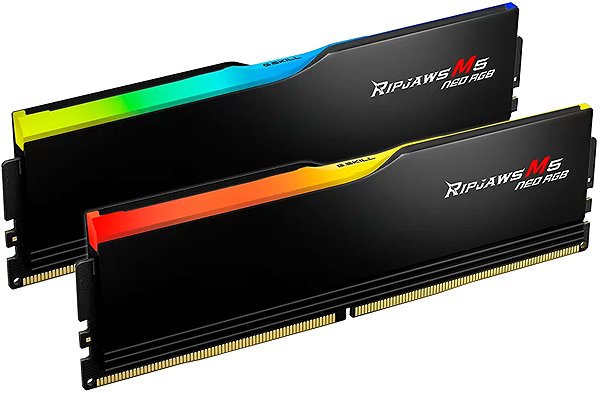 G.SKILL 64GB KIT DDR5 6000MT/s CL36 Ripjaws M5 Neo RGB Black RAM.