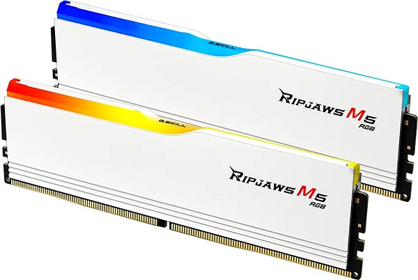 RAM G. SKILL 96GB KIT DDR5 6400MT/s CL32 Ripjaws M5 RGB White ...