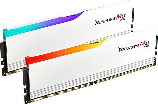 RAM G. SKILL 96GB KIT DDR5 6400MT/s CL32 Ripjaws M5 RGB White ...