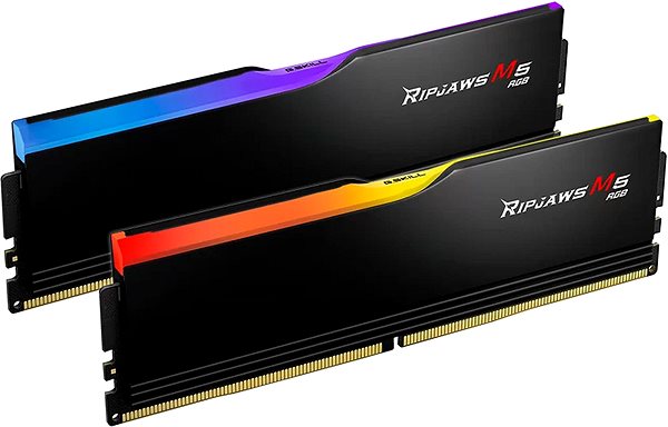 RAM G. SKILL 96GB KIT DDR5 6400MT/s CL32 Ripjaws M5 RGB Black ...