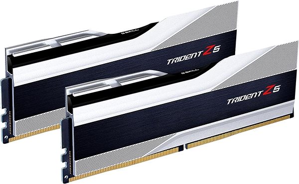 RAM G. SKILL 32GB KIT DDR5 5600MHz CL40 Trident Z5 Silver Lateral view