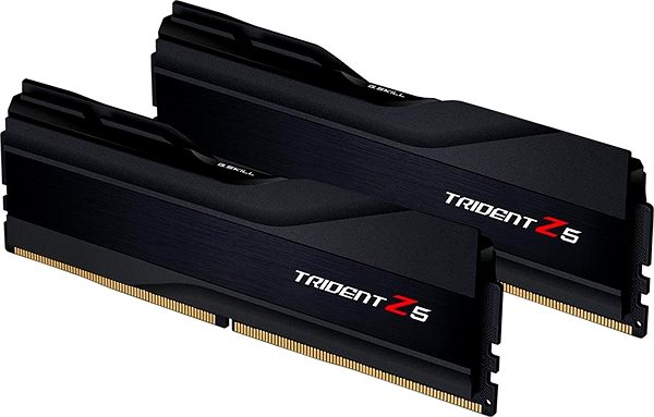 RAM G. SKILL 32GB KIT DDR5 6000MHz CL40 Trident Z5 Black Lateral view