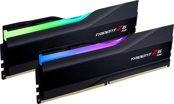 RAM G. SKILL 32GB KIT DDR5 6000MHz CL36 Trident Z5 RGB Black Lateral view